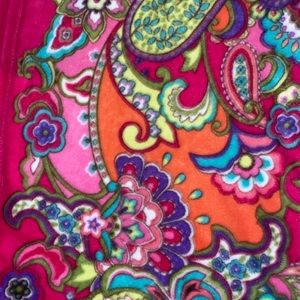 Vera Bradley Blanket Pink Swirls